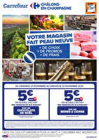 Votre magasin fait peau neuve ! des magasins Carrefour Valable du 17 au 23 novembre 2025