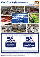 Votre magasin fait peau neuve ! chez Carrefour Valable du 18 au 24 novembre 2025