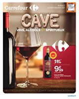 Cave : vins, alcools et spiritueux chez Carrefour Valable du 02 au 15 décembre 2025