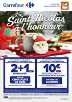 St nicolas à l’honneur des magasins Carrefour Valable du 02 au 06 décembre 2025