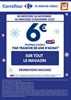Offres exceptionnelles en decembre chez Carrefour Valable du 24 novembre au 31 décembre 2025