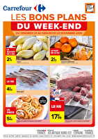 Les bons plans du week-end des magasins Carrefour Valable du 21 au 23 novembre 2025