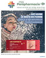 Parapharmacie decembre chez Carrefour Valable du 02 décembre 2025 au 05 janvier 2026