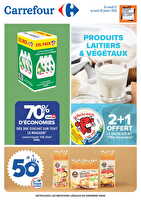 Produits laitiers & végétaux chez Carrefour Valable du 13 au 26 janvier 2026