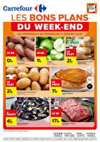 Les bons plans du week-end des magasins Carrefour Valable du 09 au 11 janvier 2026