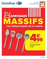 Arrivages massifs chez Carrefour Valable du 13 au 26 janvier 2026