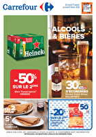 Alcools & bières chez Carrefour Valable du 27 janvier au 09 février 2026