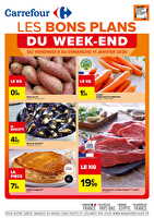 Les bons plans du week-end des magasins Carrefour Valable du 09 au 11 janvier 2026