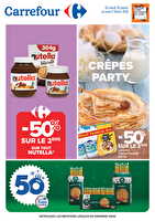 Crêpes party des magasins Carrefour Valable du 20 janvier au 02 février 2026