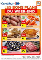 Les bons plans du week-end chez Carrefour Valable du 09 au 11 janvier 2026