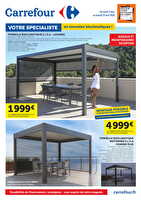 Votre specialiste en tonnelles bioclimatiques ! des magasins Carrefour Valable du 03 mars au 25 avril 2026