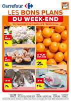 Les bons plans du week-end des magasins Carrefour Valable du 06 au 08 février 2026