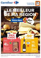 Le meilleur de ma région rhône alpes chez Carrefour Valable du 20 février au 09 mars 2026