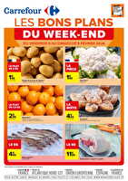 Les bons plans du week-end des magasins Carrefour Valable du 06 au 08 février 2026