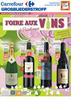 Foire aux vins de printemps des magasins Carrefour Valable du 19 février au 22 avril 2026