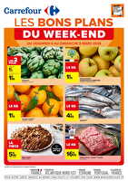 Les bons plans du week-end des magasins Carrefour Valable du 06 au 08 mars 2026