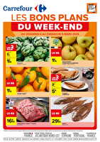 Les bons plans du week-end des magasins Carrefour Valable du 06 au 08 mars 2026