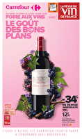 Foire aux vins de printemps chez Carrefour Valable du 24 mars au 06 avril 2026