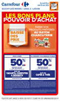 Les bons plans pouvoir d’achat  du 10 au 16 mars des magasins Carrefour Valable du 10 au 16 mars 2026