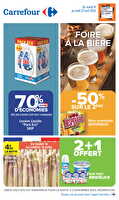 Foire à la bière des magasins Carrefour Valable du 14 au 27 avril 2026