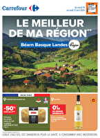 Le meilleur de ma region béarn-basque-landes des magasins Carrefour Valable du 14 au 27 avril 2026