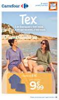 Tex spécial été des magasins Carrefour Valable du 14 au 27 avril 2026