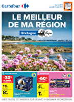 Le meilleur de ma région bretagne des magasins Carrefour Valable du 14 au 27 avril 2026