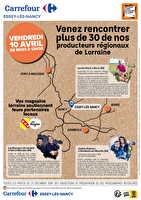 Les producteurs lorrains à l'honneur chez Carrefour Valable du 03 au 10 avril 2026