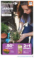 Jardin plantation et mobilier des magasins Carrefour Valable du 14 au 27 avril 2026