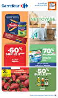 Nettoyage des magasins Carrefour Valable du 19 mai au 01 juin 2026