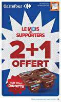 Le mois des supporters des magasins Carrefour Valable du 26 mai au 08 juin 2026