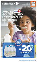 Goûtez au bio  chez Carrefour Valable du 01 au 15 juin 2026