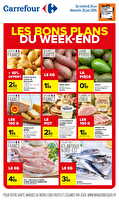 Les bons plans du week-end des magasins Carrefour Valable du 26 au 28 juin 2026