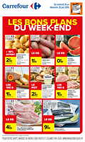 Les bons plans du week-end des magasins Carrefour Valable du 26 au 28 juin 2026