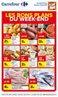 Les bons plans du week-end des magasins Carrefour Valable du 26 au 28 juin 2026