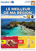 Le meilleur de ma région - provence, alpes, côte d’azur et corse des magasins Carrefour Valable du 21 juillet au 10 août 2026