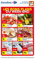 Les bons plans du week-end des magasins Carrefour Valable du 10 au 12 juillet 2026