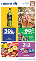 Glaces & barbecue des magasins Carrefour Valable du 04 au 17 août 2026