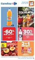 Les cocktails des magasins Carrefour Valable du 21 juillet au 03 août 2026