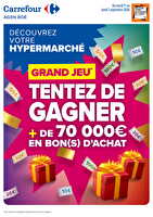 Découvrez votre nouveau magasin ! acte 1 chez Carrefour Valable du 01 au 07 septembre 2026