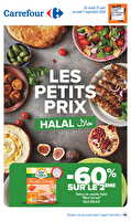 Les petits prix halal chez Carrefour Valable du 25 août au 07 septembre 2026