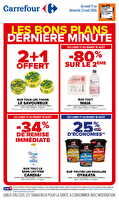 Les bons plans derniere minute​✨ des magasins Carrefour Valable du 17 au 23 août 2026