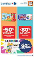 Vos promos du quotidien ! des magasins Carrefour Valable du 17 au 31 août 2026