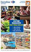 Votre magasin fait peu neuve ! des magasins Carrefour Valable du 25 au 31 août 2026