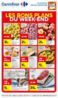 Les bons plans du week-end des magasins Carrefour Valable du 04 au 06 septembre 2026