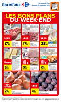 Les bons plans du week-end des magasins Carrefour Valable du 25 au 27 septembre 2026