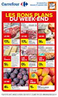 Les bons plans du week-end chez Carrefour Valable du 25 au 27 septembre 2026