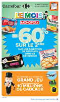 Le mois monopoly chez Carrefour Valable du 22 septembre au 05 octobre 2026