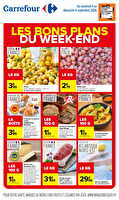 Les bons plans du week-end des magasins Carrefour Valable du 04 au 06 septembre 2026