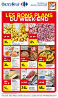 Les bons plans du week-end des magasins Carrefour Valable du 04 au 06 septembre 2026
